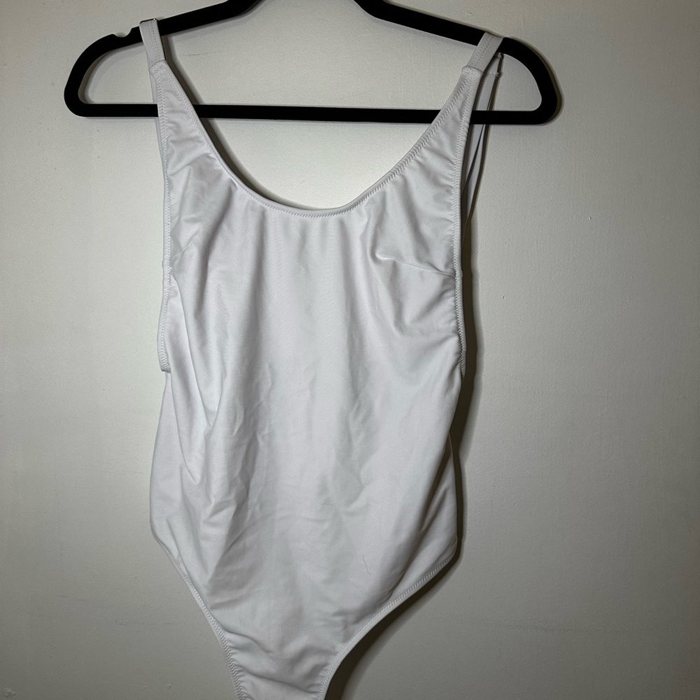 White One-Piece Swimsuit